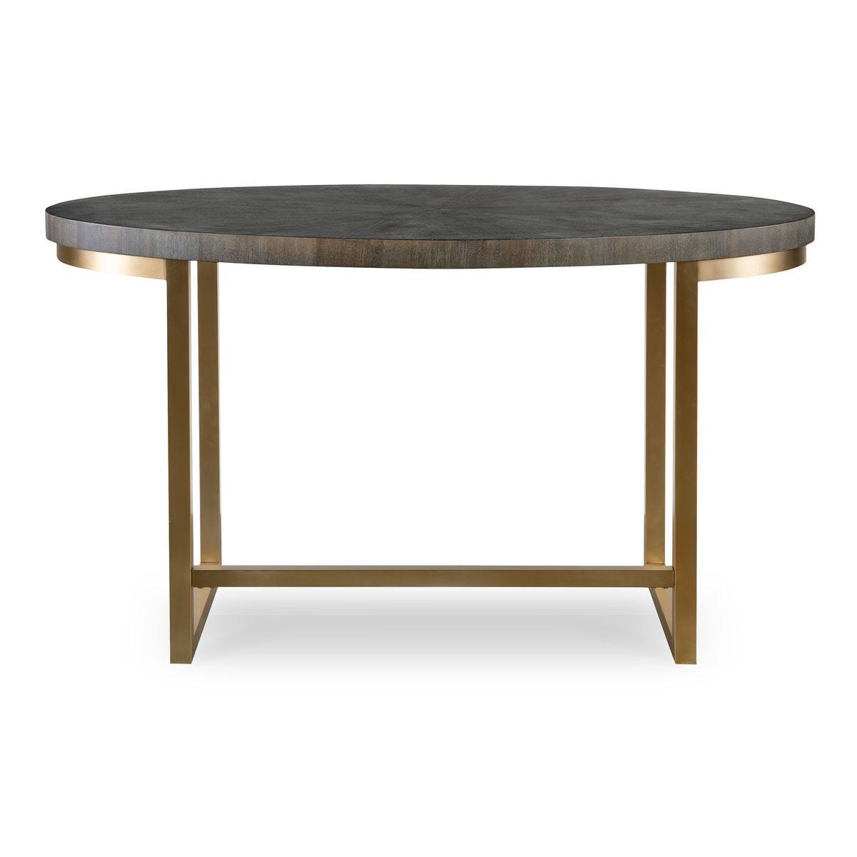 Taja Oval Desk - stylish desk for modern spaces | Image 1 | InSTYLE Home & Rugs
