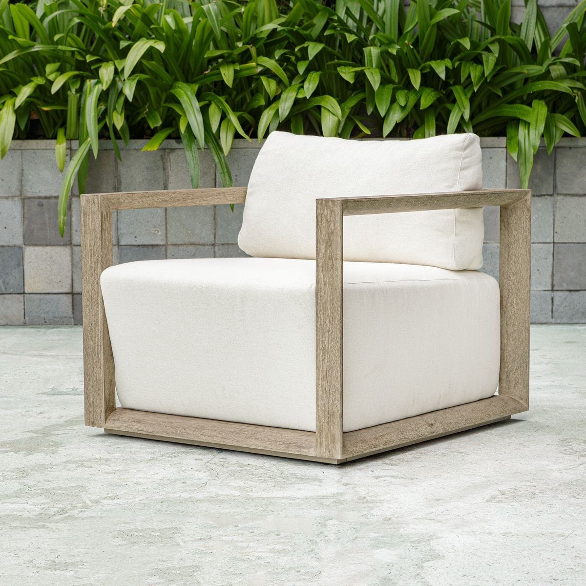 Remsen Outdoor Lounge Chair - comfortable chairs for relaxation | Image 1 | InSTYLE Home & Rugs