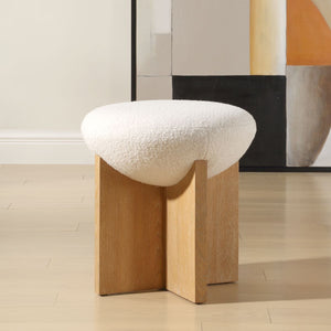 Lainie Accent Stool - perfect for small spaces | Image 1 | InSTYLE Home & Rugs