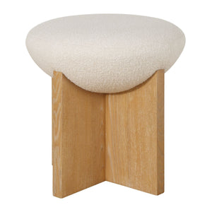 Lainie Accent Stool - perfect for small spaces | Image 4 | InSTYLE Home & Rugs
