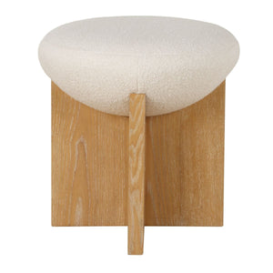 Lainie Accent Stool - perfect for small spaces | Image 3 | InSTYLE Home & Rugs