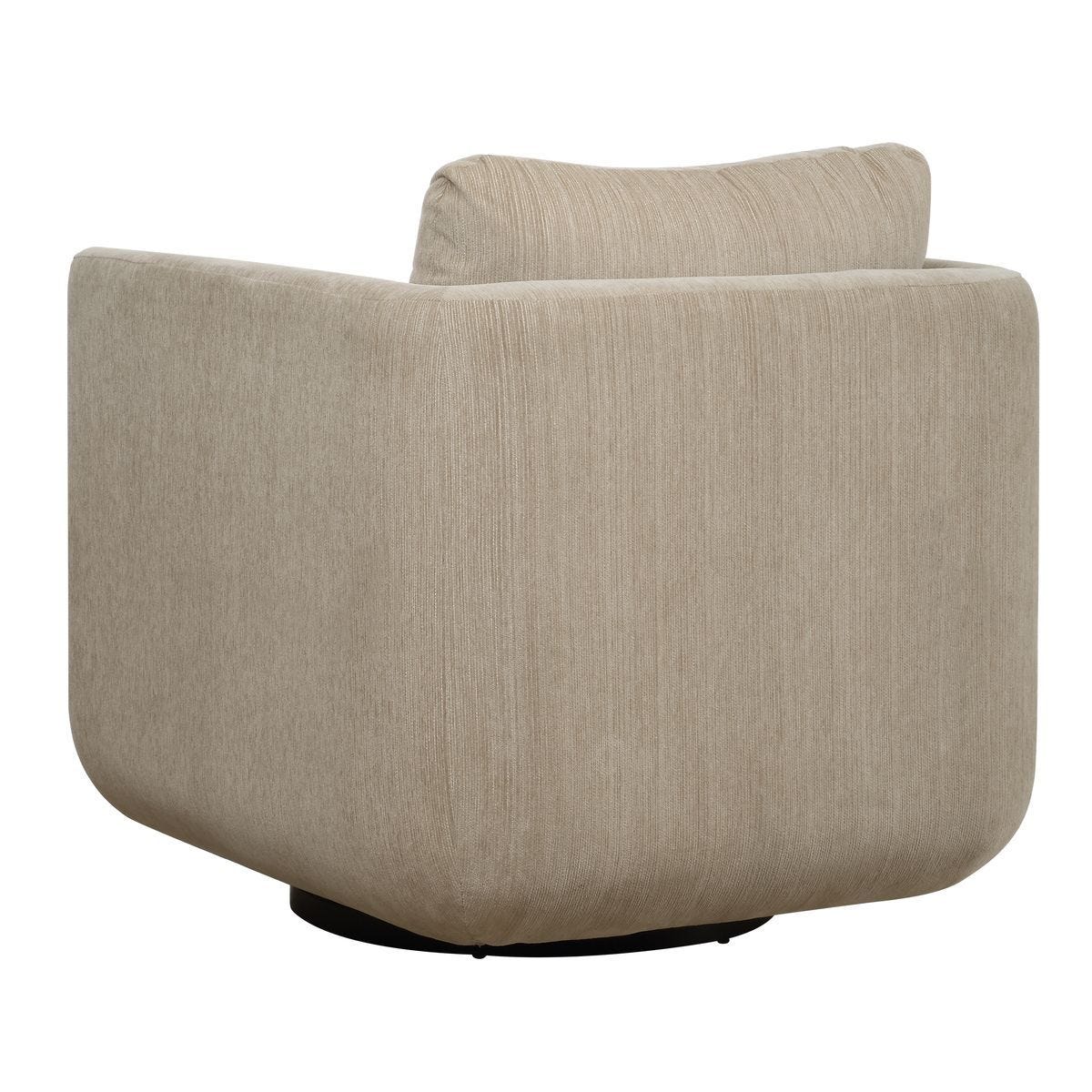 Abound Swivel Chair, Porcelain - comfortable seating for dining and office spaces | Image 8 | InSTYLE Home & Rugs