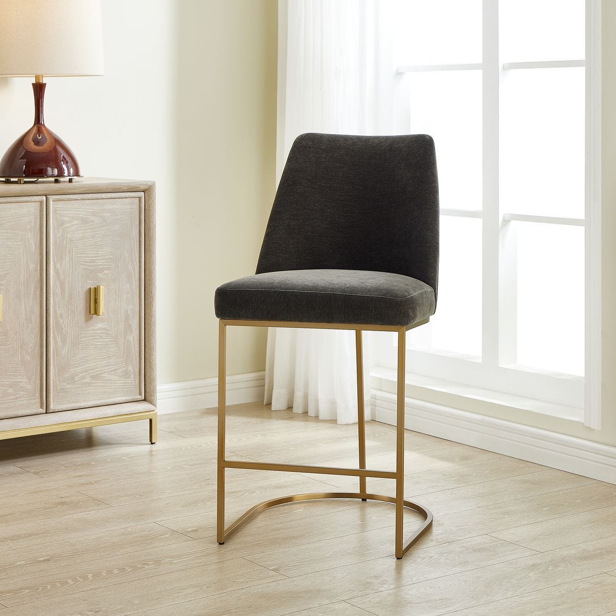 Hanni Counter Stool - perfect for modern counters | Image 1 | InSTYLE Home & Rugs