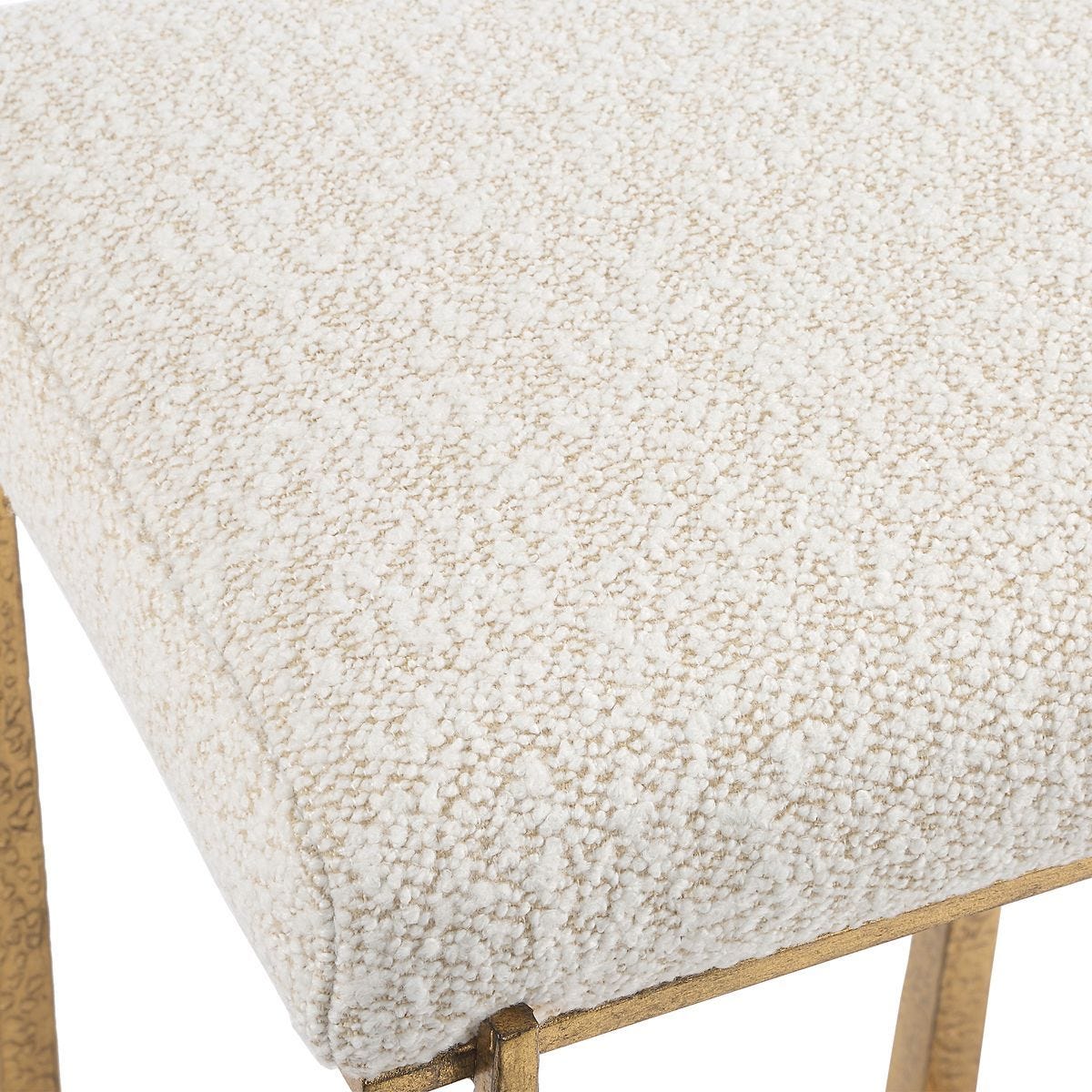 Midas Counter Stool, Gold - ergonomic design for comfort | Image 7 | InSTYLE Home & Rugs