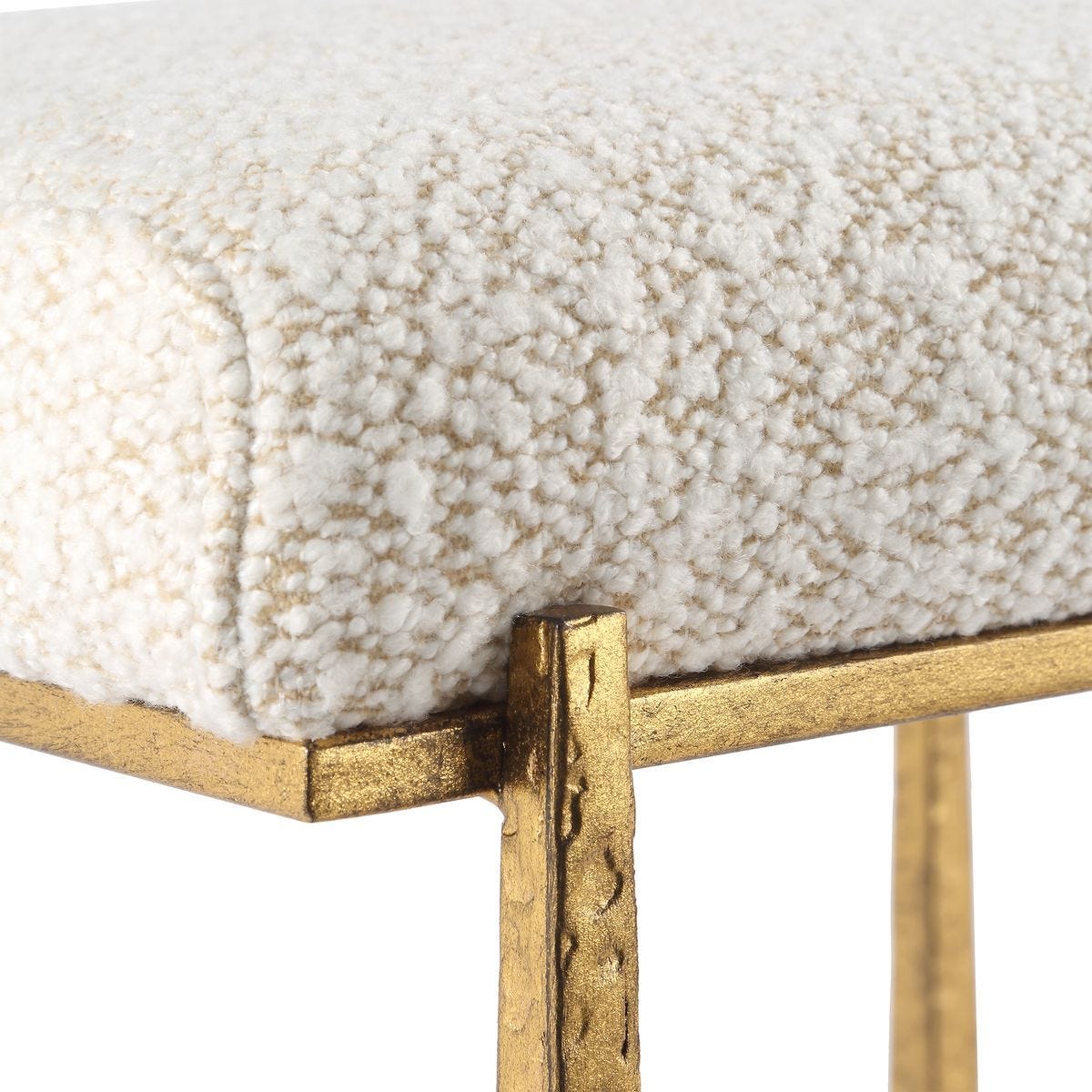 Midas Counter Stool, Gold - ergonomic design for comfort | Image 8 | InSTYLE Home & Rugs