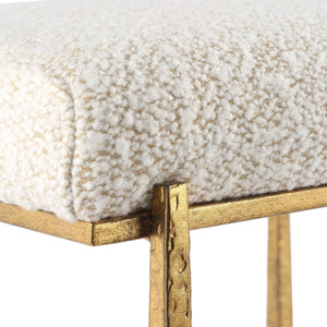 Midas Counter Stool, Gold - ergonomic design for comfort | Image 8 | InSTYLE Home & Rugs