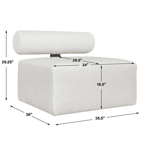 Bolster Back Outdoor Sofa, Armless - luxury sofa for any space | Image 18 | InSTYLE Home & Rugs