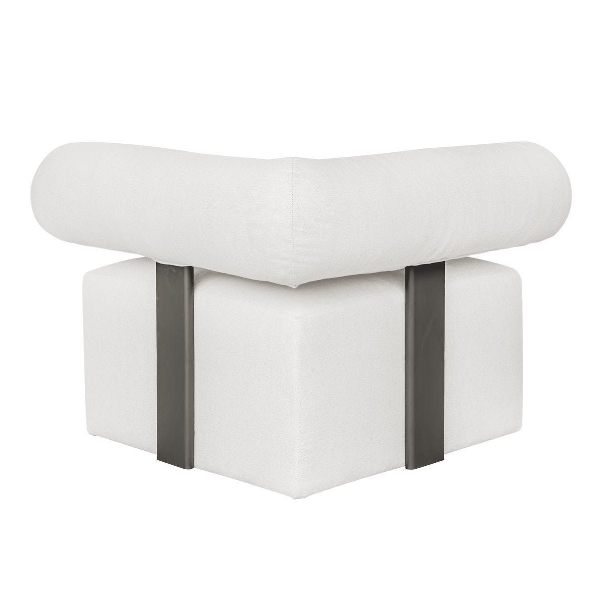 Bolster Back Outdoor Sofa, Corner - stylish seating for your home | Image 11 | InSTYLE Home & Rugs