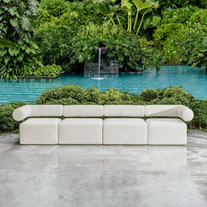 Bolster Back Outdoor Sofa, Corner - stylish seating for your home | Image 9 | InSTYLE Home & Rugs