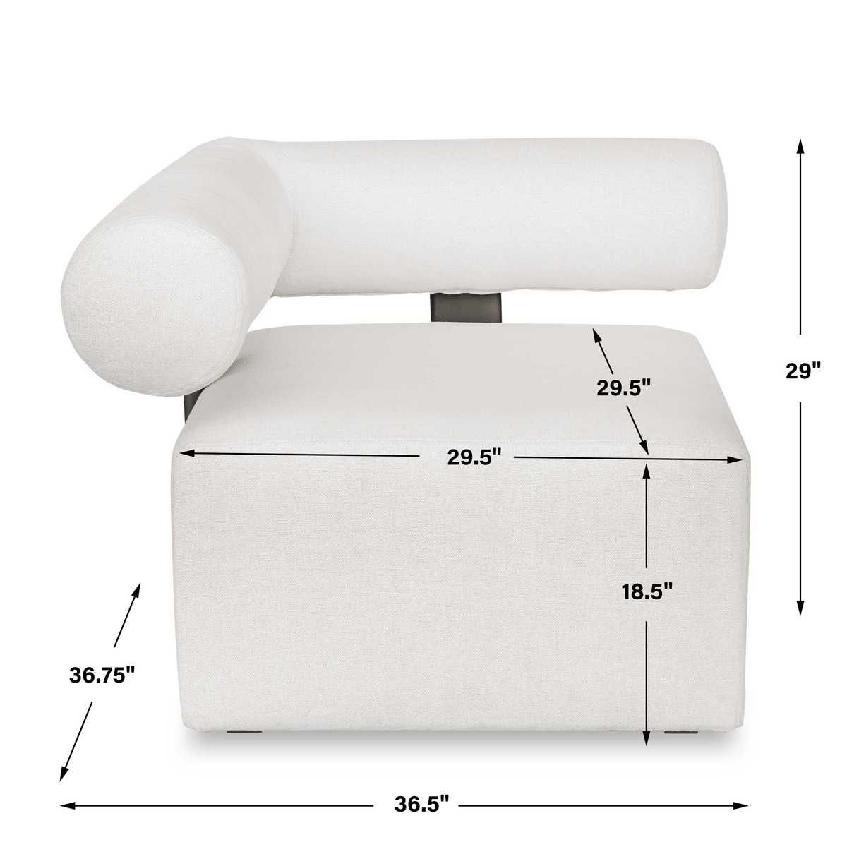 Bolster Back Outdoor Sofa, Corner - stylish seating for your home | Image 17 | InSTYLE Home & Rugs