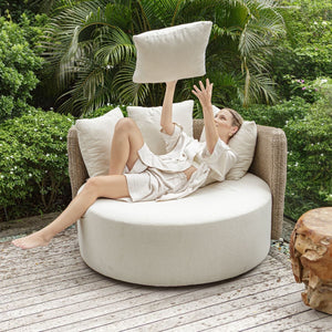 Sunset Outdoor Swivel Day Bed - comfortable bed for restful sleep | Image 1 | InSTYLE Home & Rugs