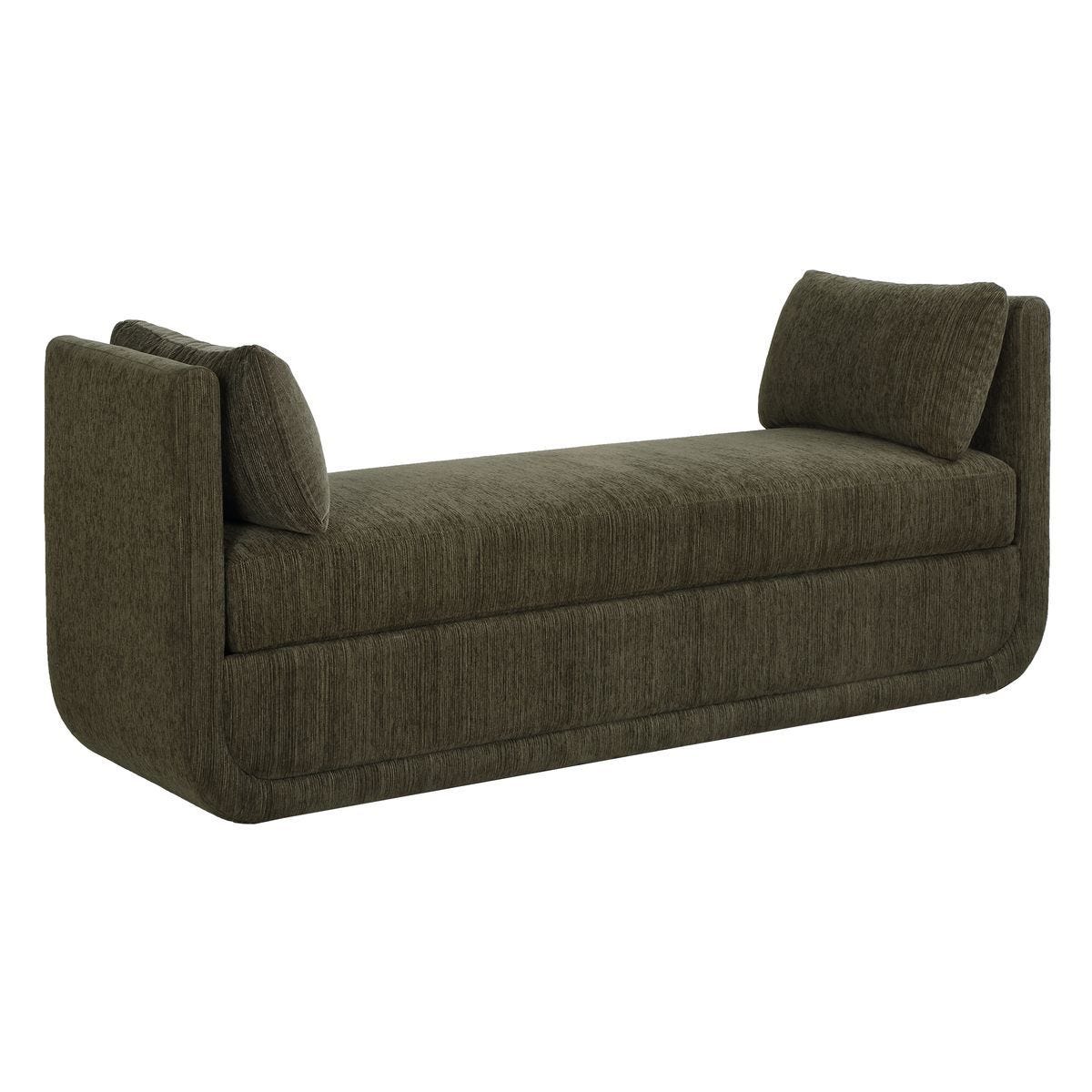 Abound Oversized Bench, Herb - perfect for entryways or patios | Image 4 | InSTYLE Home & Rugs