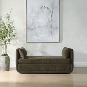 Abound Oversized Bench, Herb - perfect for entryways or patios | Image 1 | InSTYLE Home & Rugs