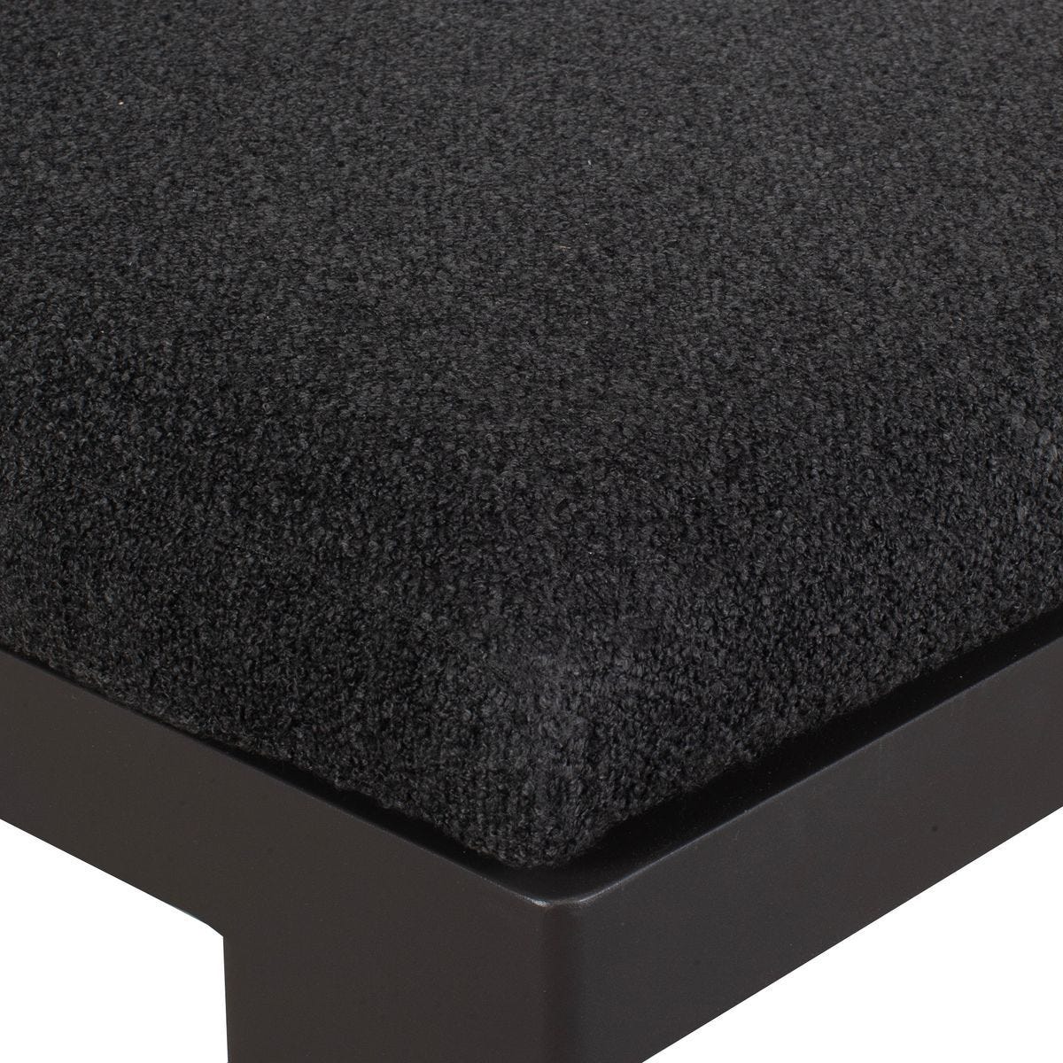 Bolster Back Outdoor Dining Chair, Charcoal - elegant seating for dining areas | Image 10 | InSTYLE Home & Rugs