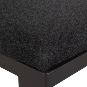 Bolster Back Outdoor Dining Chair, Charcoal - elegant seating for dining areas | Image 10 | InSTYLE Home & Rugs