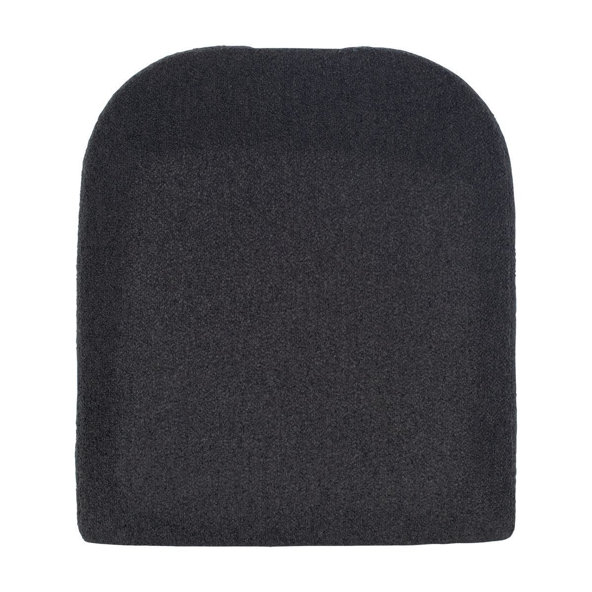 Bolster Back Outdoor Dining Chair, Charcoal - elegant seating for dining areas | Image 9 | InSTYLE Home & Rugs