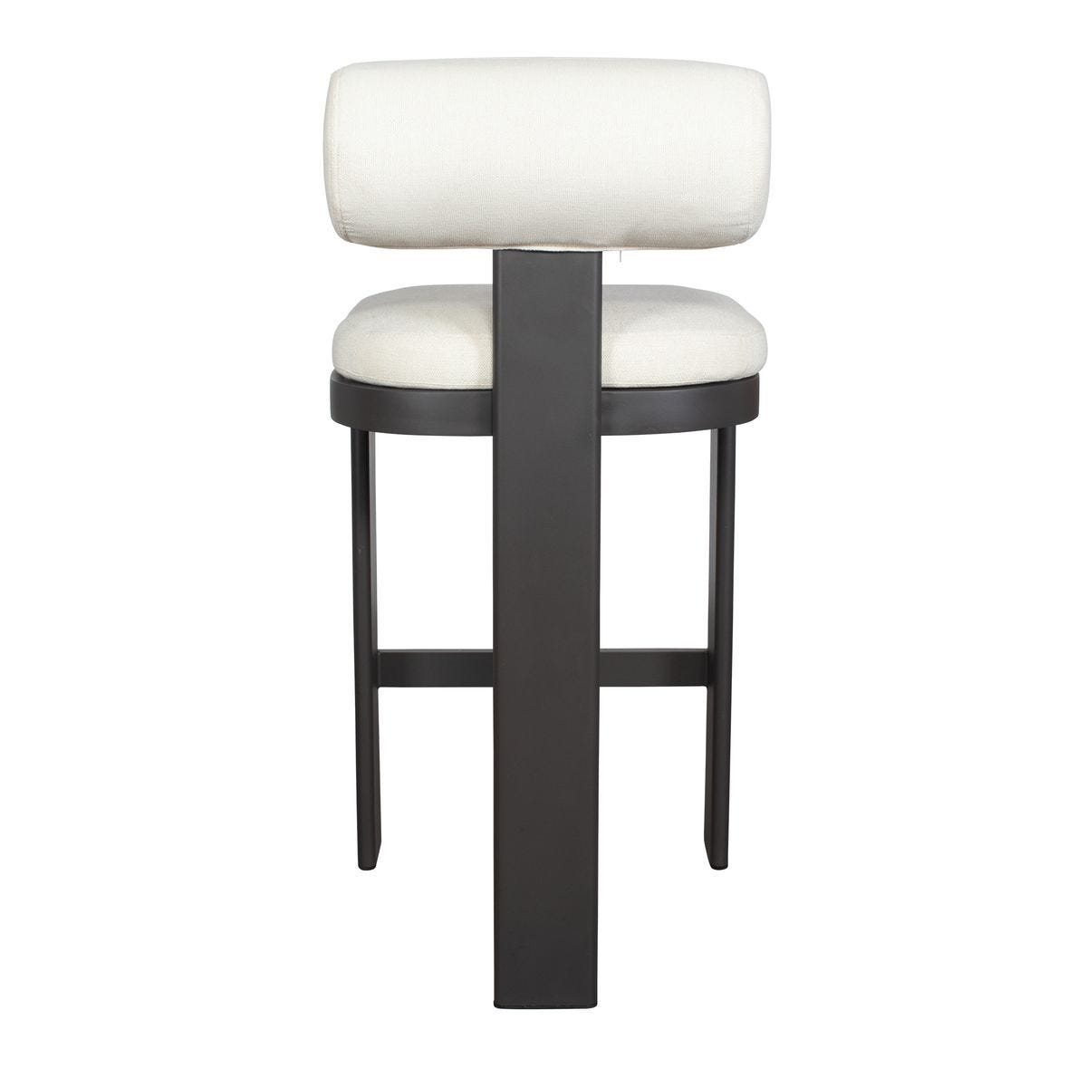 Bolster Back Outdoor Bar Stool - compact and stylish design | Image 4 | InSTYLE Home & Rugs