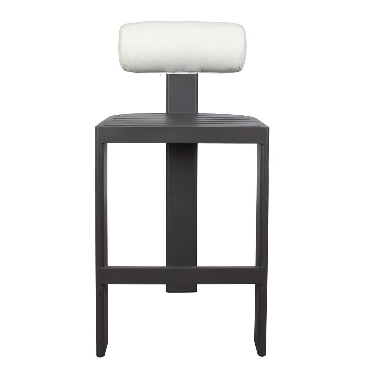 Bolster Back Outdoor Bar Stool - compact and stylish design | Image 7 | InSTYLE Home & Rugs