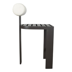 Bolster Back Outdoor Bar Stool - compact and stylish design | Image 8 | InSTYLE Home & Rugs