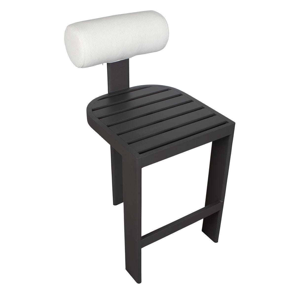 Bolster Back Outdoor Bar Stool - compact and stylish design | Image 9 | InSTYLE Home & Rugs