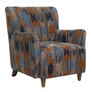 Lainey Armchair, Ikat - cozy armchair for reading and relaxation | Image 6 | InSTYLE Home & Rugs