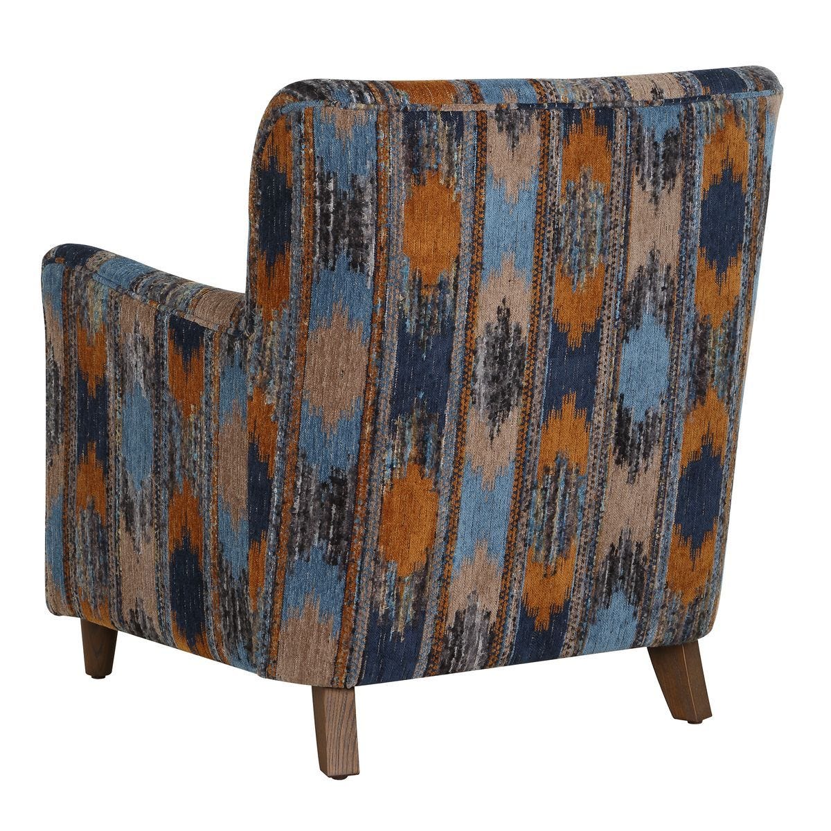Lainey Armchair, Ikat - cozy armchair for reading and relaxation | Image 8 | InSTYLE Home & Rugs