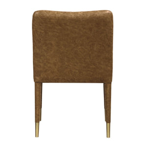 Conifer Dining Armchair, Camel - modern accent armchair for stylish interiors | Image 6 | InSTYLE Home & Rugs