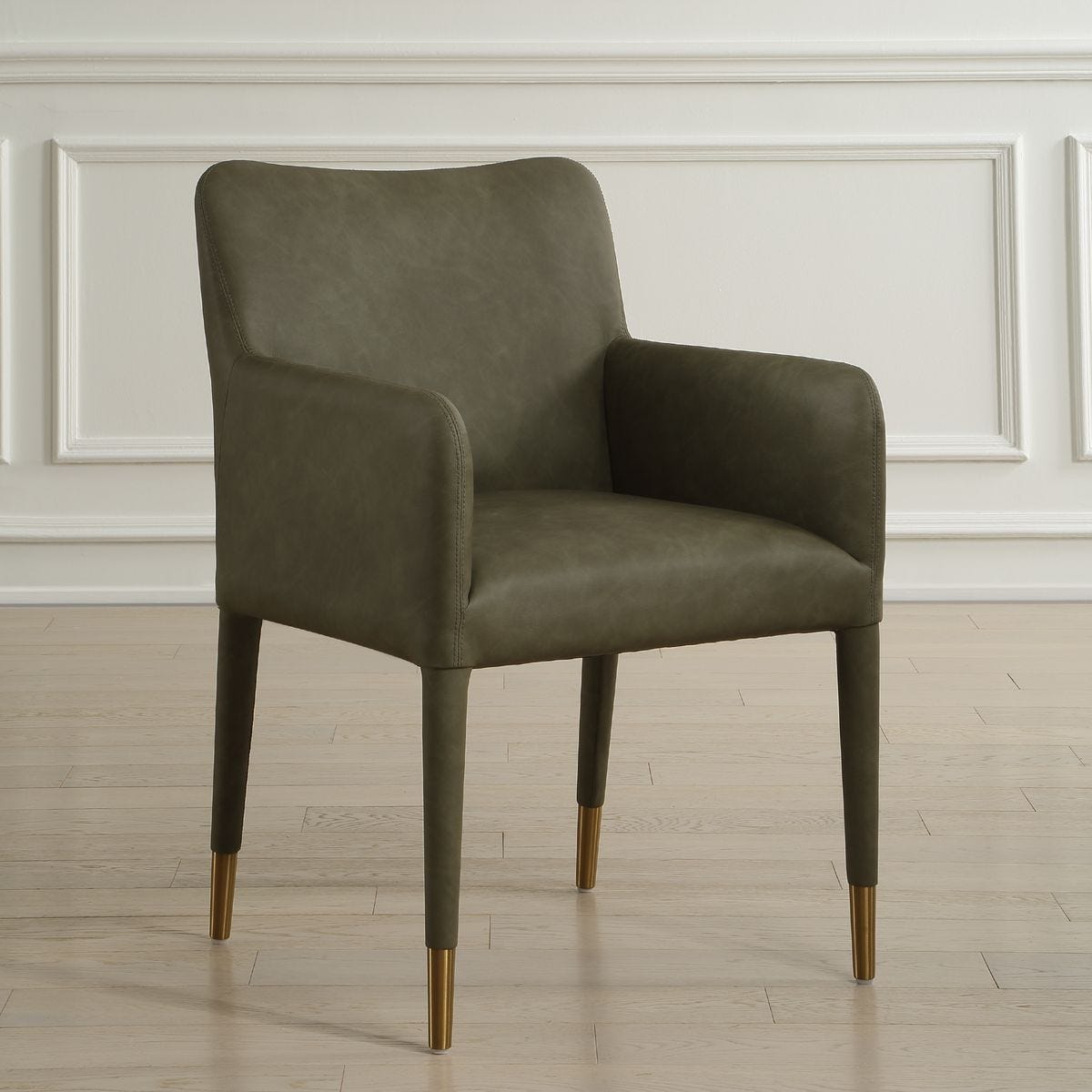Conifer Dining Armchair, Pine - modern accent armchair for stylish interiors | Image 3 | InSTYLE Home & Rugs