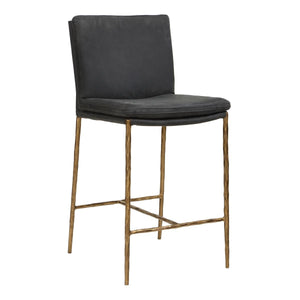 Ascend Counter Stool, Charcoal - ergonomic design for comfort | Image 4 | InSTYLE Home & Rugs