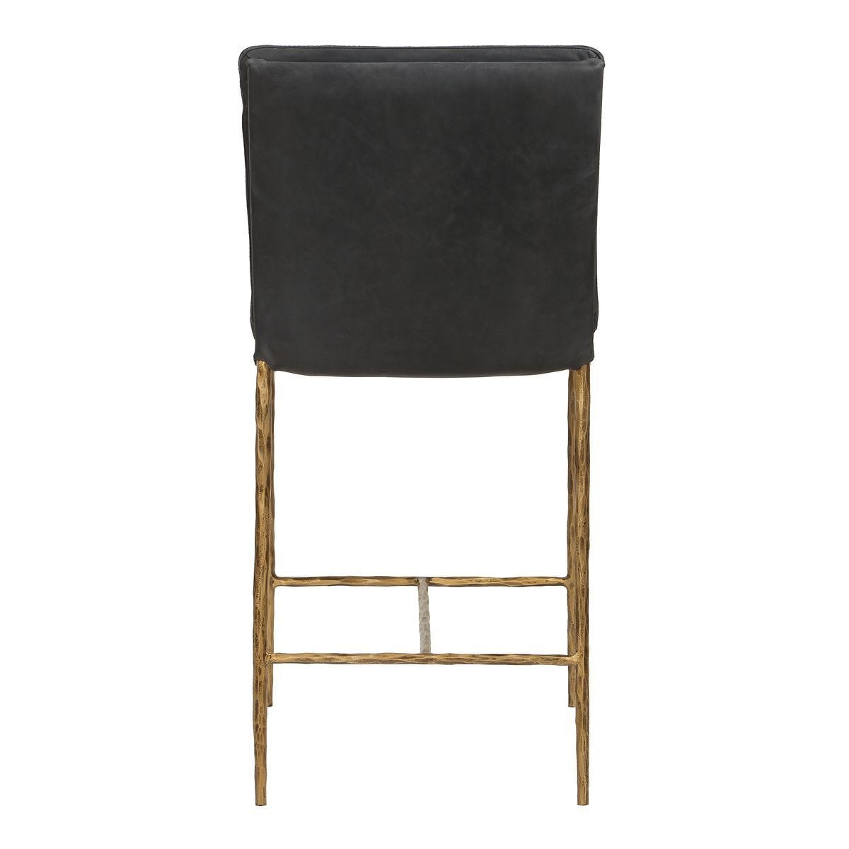 Ascend Counter Stool, Charcoal - ergonomic design for comfort | Image 6 | InSTYLE Home & Rugs