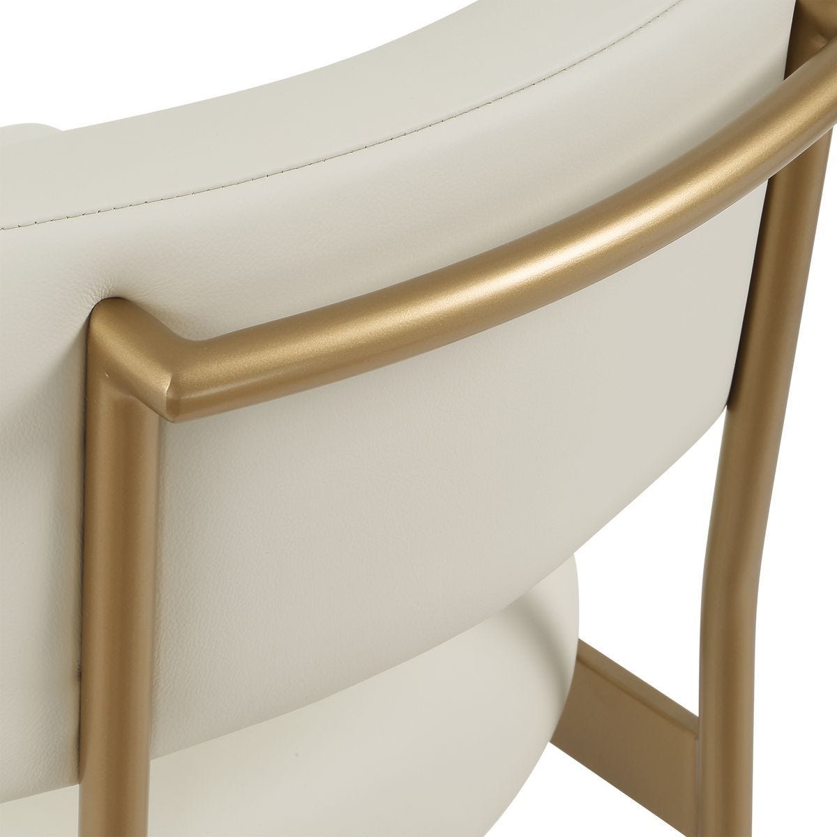Apsley Counter Stool, Gold - perfect for modern counters | Image 9 | InSTYLE Home & Rugs