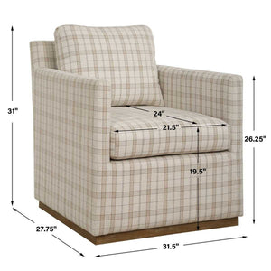 Basie Swivel Chair - variety of styles from classic to contemporary | Image 10 | InSTYLE Home & Rugs
