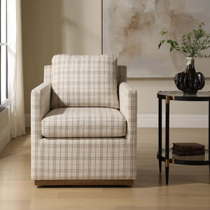 Basie Swivel Chair - variety of styles from classic to contemporary | Image 4 | InSTYLE Home & Rugs