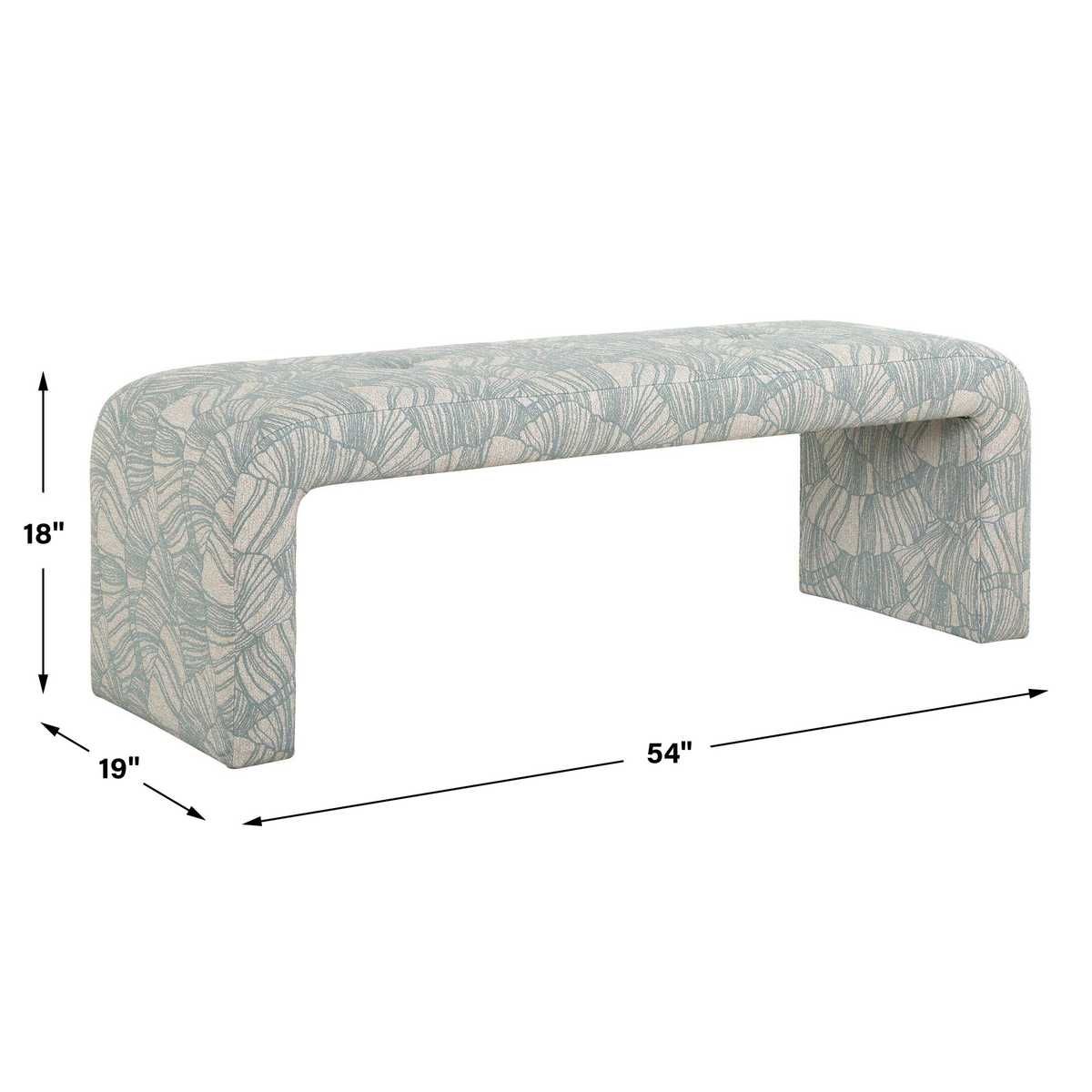 Amie Bench - durable bench with modern style | Image 7 | InSTYLE Home & Rugs