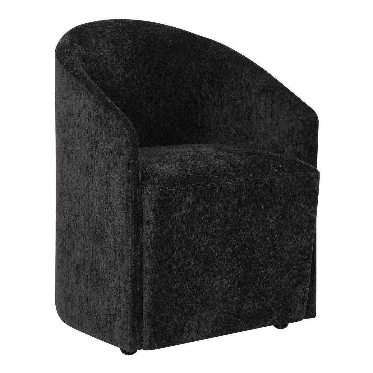 Harbor Dining Chair, Charcoal - elegant seating for dining areas | Image 4 | InSTYLE Home & Rugs