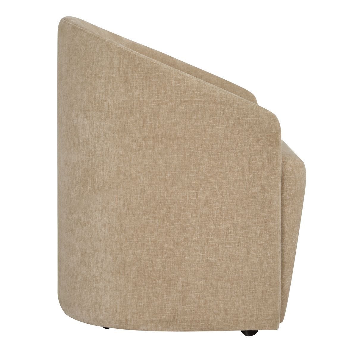 Harbor Dining Chair, Flax - stylish chairs for any table | Image 5 | InSTYLE Home & Rugs