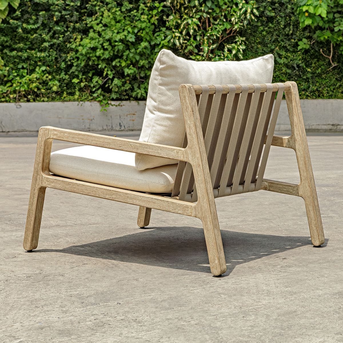 Strapped Outdoor Lounge Chair - perfect for casual unwinding | Image 5 | InSTYLE Home & Rugs