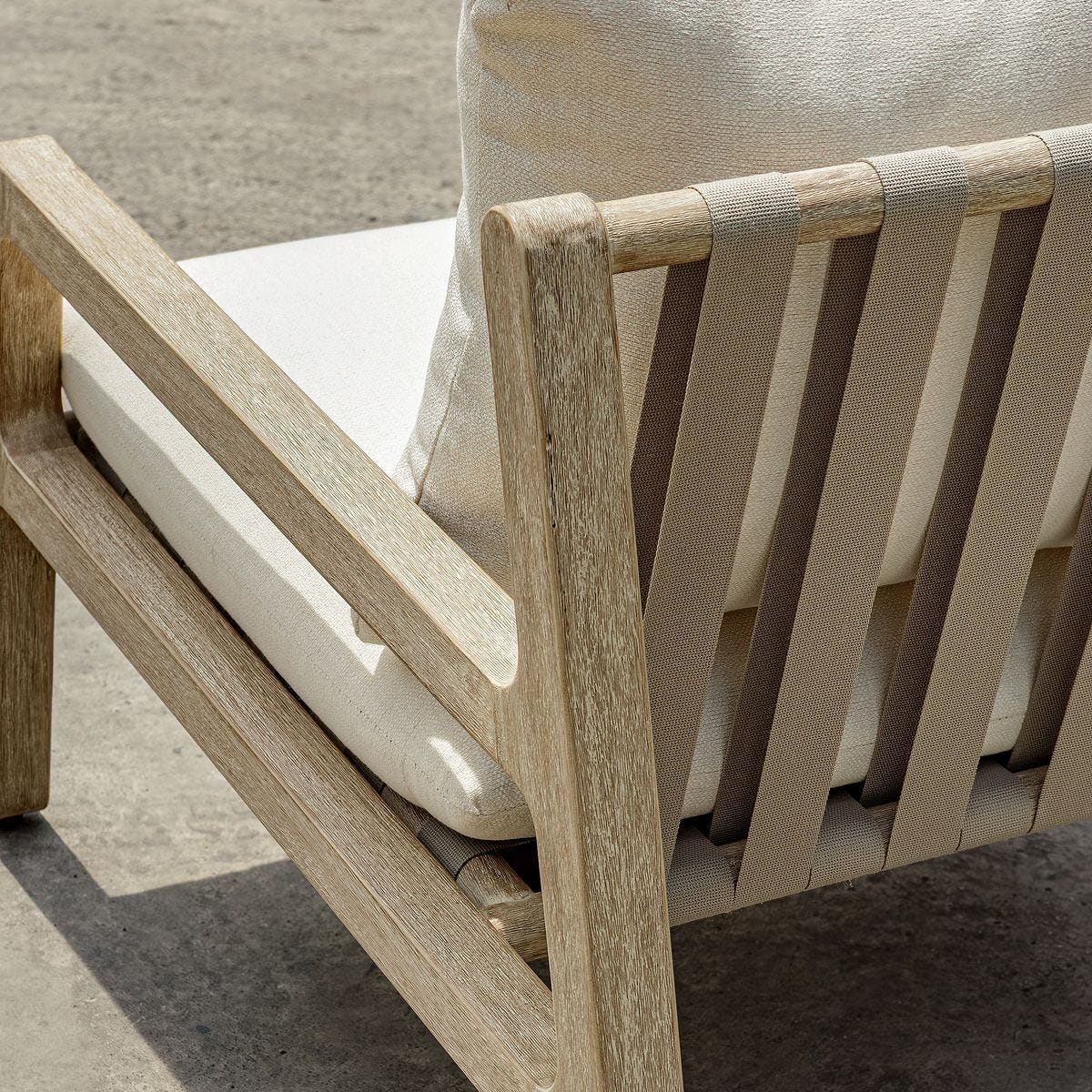 Strapped Outdoor Lounge Chair - perfect for casual unwinding | Image 6 | InSTYLE Home & Rugs