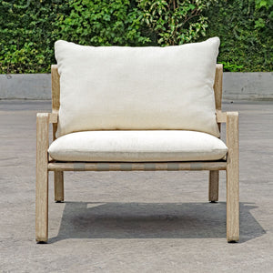 Strapped Outdoor Lounge Chair - perfect for casual unwinding | Image 4 | InSTYLE Home & Rugs