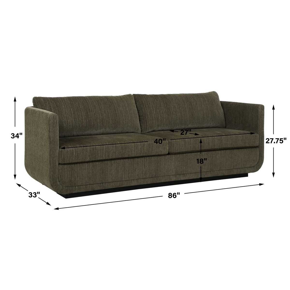 Abound Sofa, Herb - luxury sofa for any space | Image 10 | InSTYLE Home & Rugs