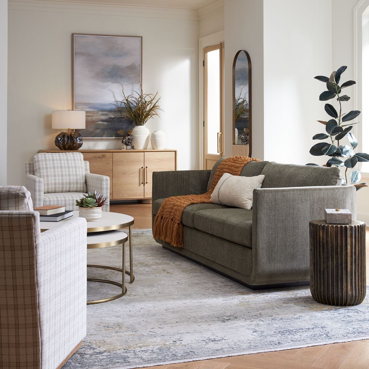 Abound Sofa, Herb - luxury sofa for any space | Image 4 | InSTYLE Home & Rugs