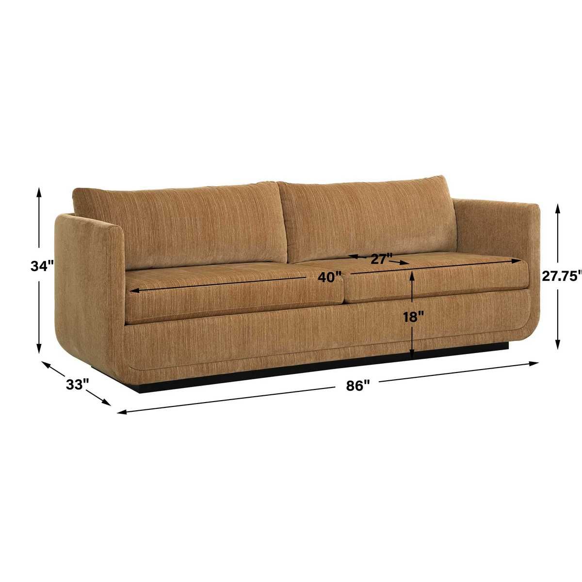 Abound Sofa, Ginger - comfortable sofa for modern living | Image 9 | InSTYLE Home & Rugs