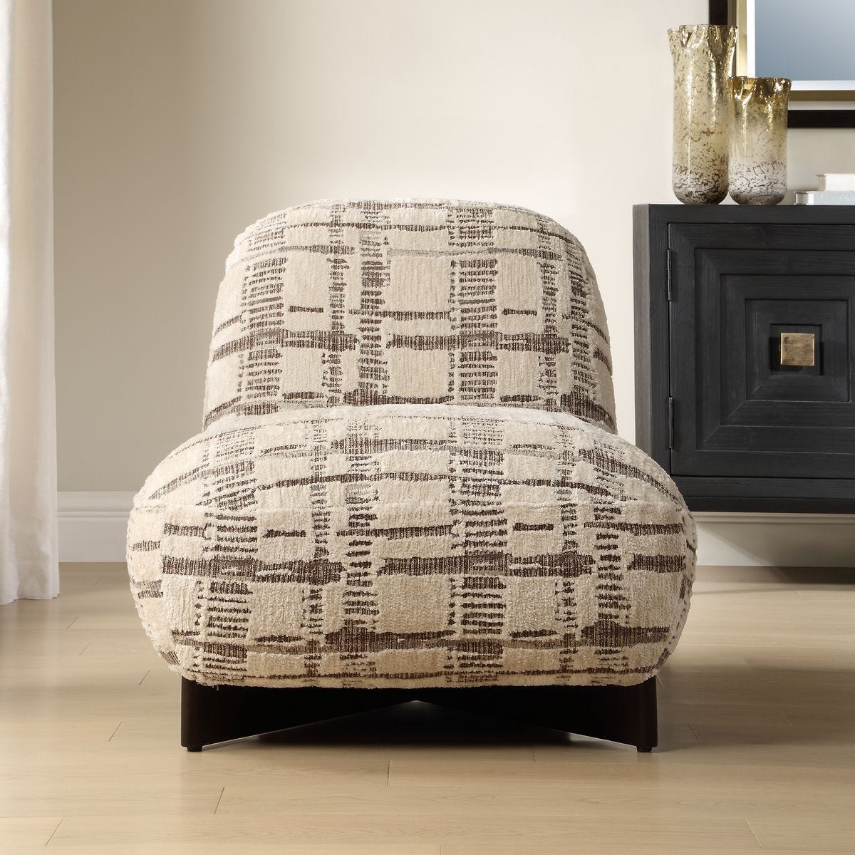 Evans Accent Chair - compact accent chair for adding personality to any room | Image 1 | InSTYLE Home & Rugs