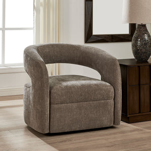 Breis Swivel Chair - comfortable seating for dining and office spaces | Image 3 | InSTYLE Home & Rugs