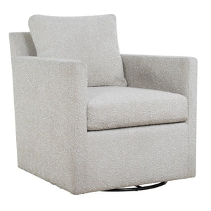 Tisdell Swivel/Glider, Cream - | Image 4 | InSTYLE Home & Rugs