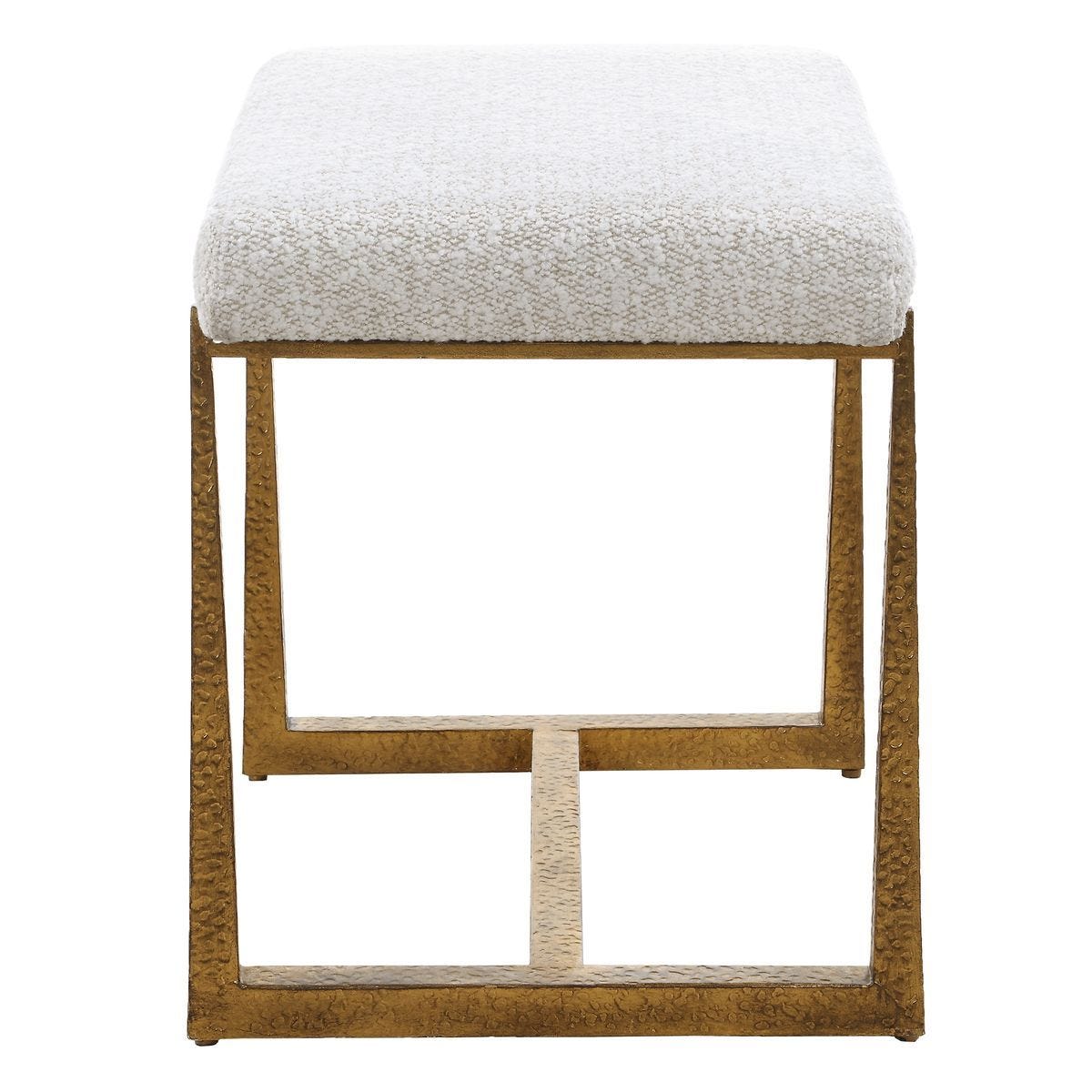 Midas Small Bench, Gold - stylish bench for any space | Image 5 | InSTYLE Home & Rugs