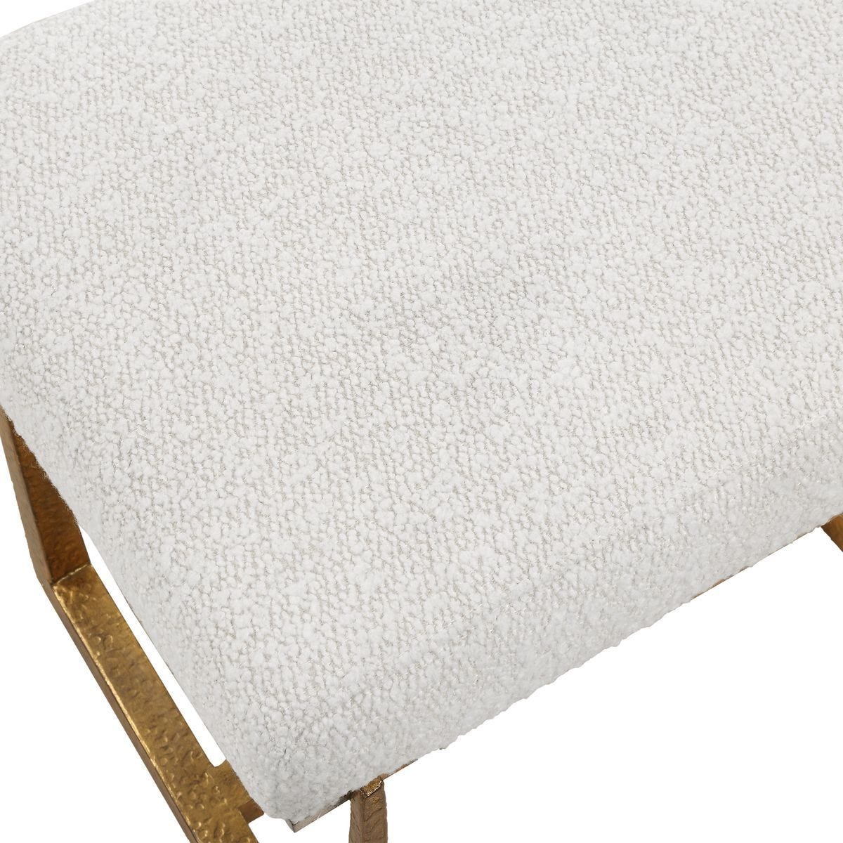 Midas Small Bench, Gold - stylish bench for any space | Image 6 | InSTYLE Home & Rugs