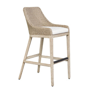Paloma Outdoor Bar Stool - comfortable bar stool with ergonomic design for long-lasting use | Image 6 | InSTYLE Home & Rugs