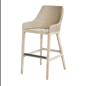 Paloma Outdoor Bar Stool - comfortable bar stool with ergonomic design for long-lasting use | Image 12 | InSTYLE Home & Rugs
