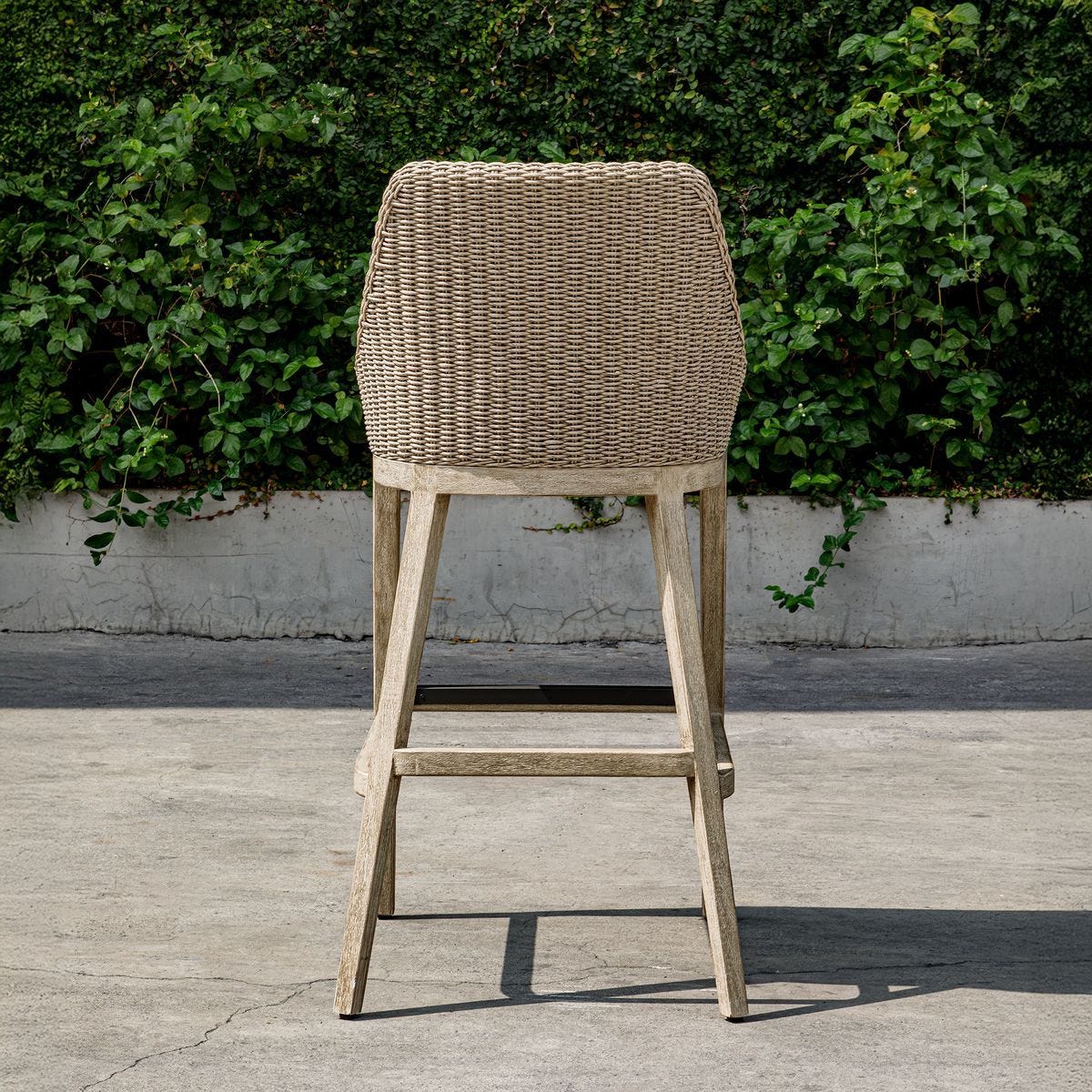 Paloma Outdoor Bar Stool - comfortable bar stool with ergonomic design for long-lasting use | Image 4 | InSTYLE Home & Rugs